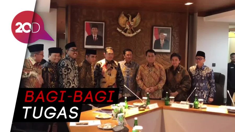 Rapat Perdana, MPR Bahas Tugas Hingga Pelantikan Presiden