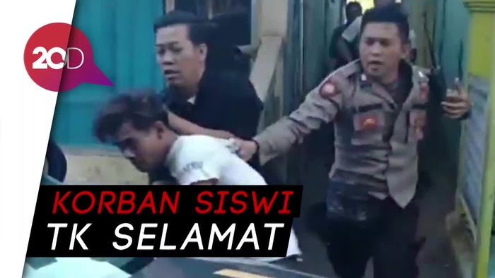 Penculik Anak Nyaris Diamuk Massa, Polisi Lari-larian Menyelamatkan