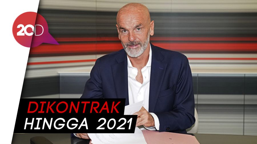 AC Milan Resmi Tunjuk Stefano Pioli Jadi Pelatih