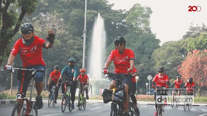 Keseruan Heart Bike 2019 Transmedia Bareng Yayasan Jantung Indonesia
