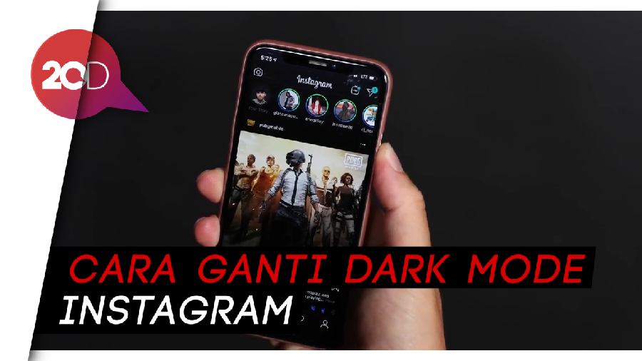 Seperti Ini Tampilan Baru Instagram Versi Dark Mode