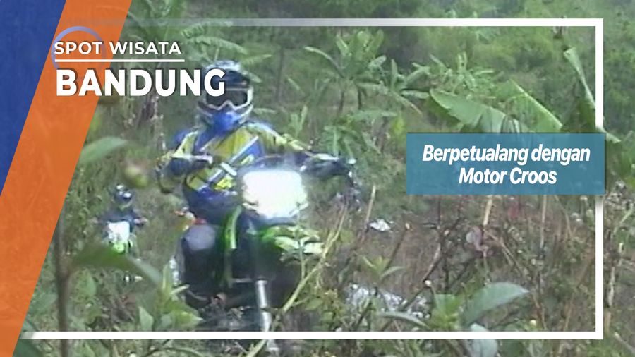 Berpetualang dengan Motor Croos, Bandung