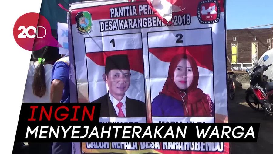  Mantul! Pasutri di Banyuwangi Bersaing di Pilkades