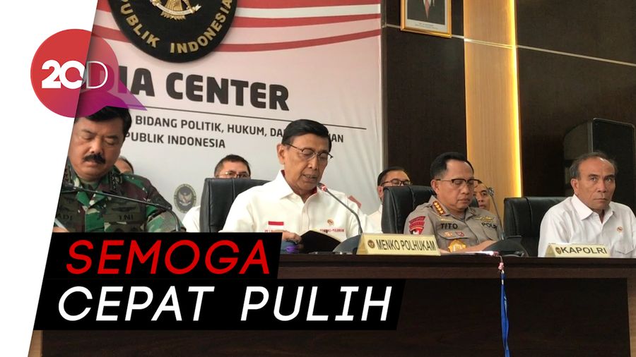 Geger Insiden Penusukan Wiranto, Netizen Doakan Cepat Pulih
