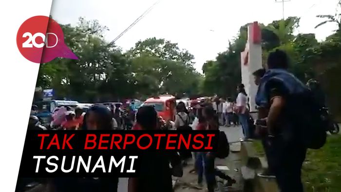 Gempa M 5,2 Guncang Ambon, Warga Panik