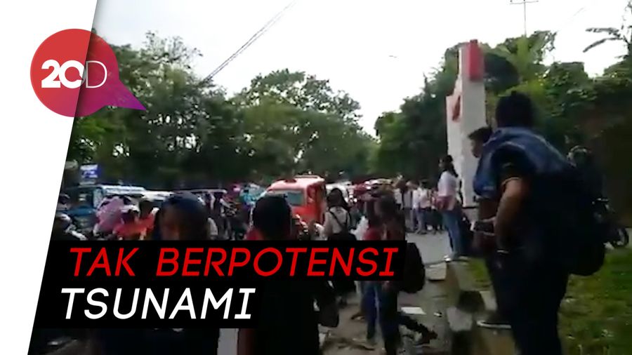 Gempa M 5,2 Guncang Ambon, Warga Panik