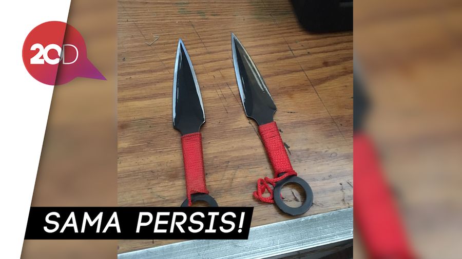 Kunai, Senjata Naruto yang Tusuk Wiranto