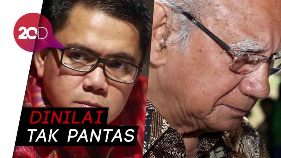 Momen Arteria Dahlan Sebut Emil Salim Sesat saat Debat Perppu KPK