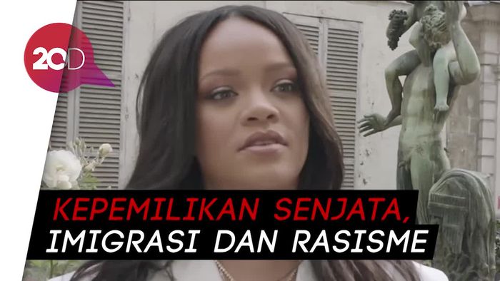 Muak dengan Donald Trump, Rihanna: Dia Manusia Paling Sakit Jiwa!
