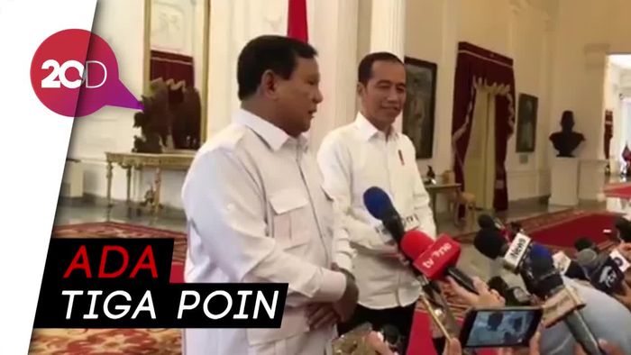 Jokowi dan Prabowo Bertemu di Istana, Apa yang Dibahas?
