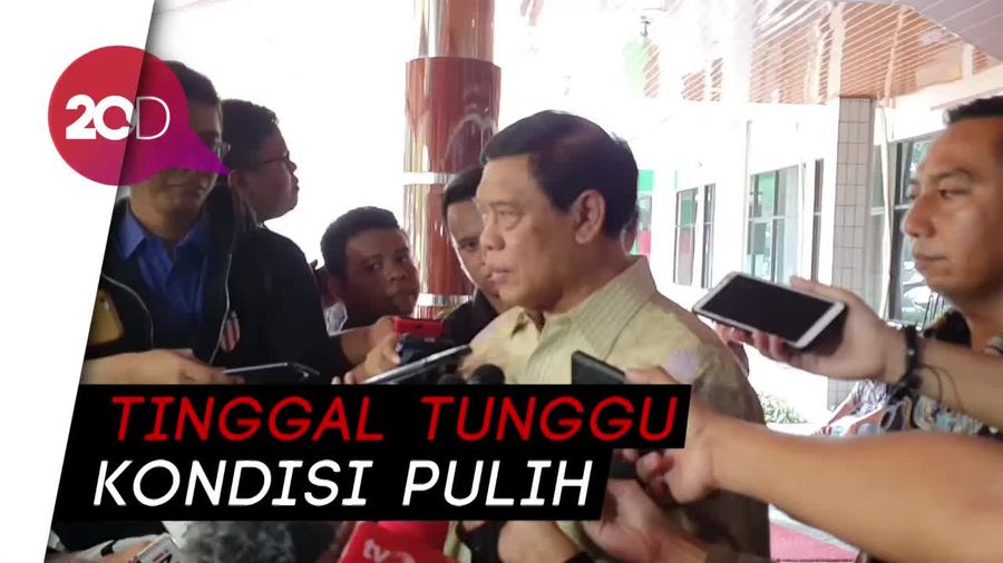Besuk Wiranto, Eks Menko Polhukam Tedjo Edhy: Ada 2 Bekas Jahitan