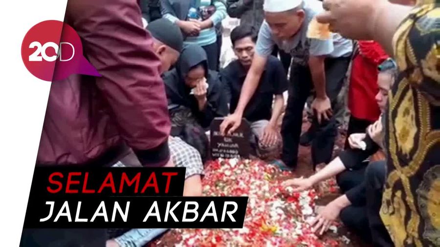 Histeris di Pemakaman Akbar Alamsyah, Korban Demo Ricuh di DPR