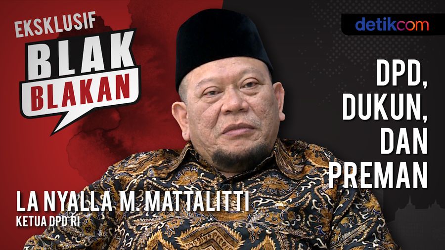 Blak-blakan La Nyalla: DPD, Dukun, dan Preman