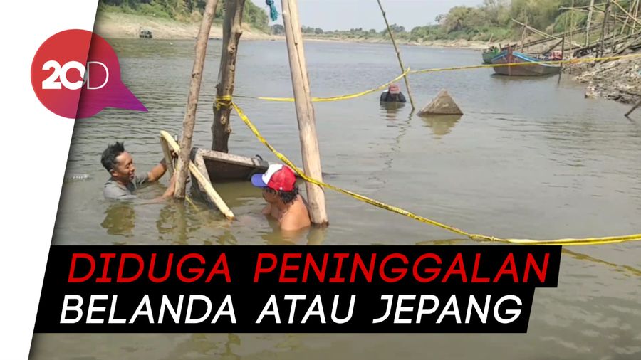 Penjelasan Arkeolog soal Perahu Baja di Bengawan Solo