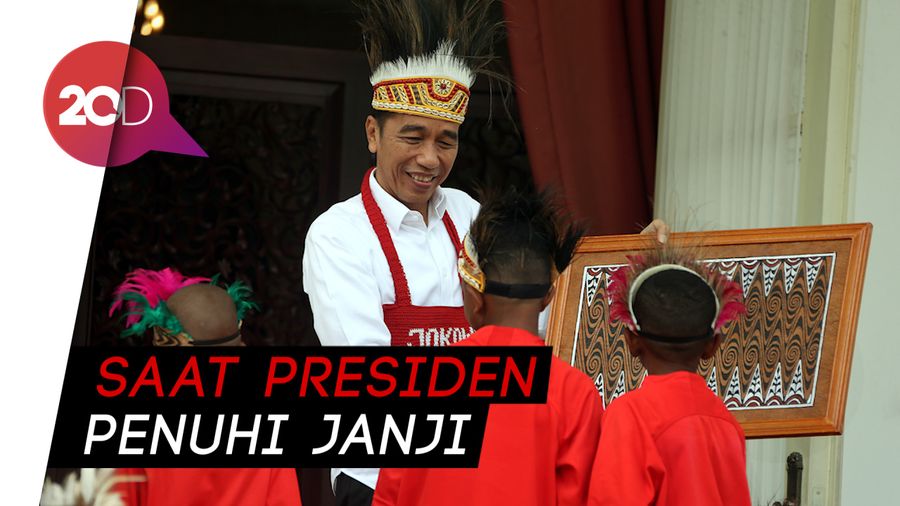 Penuhi Janji, Jokowi Undang Anak-anak Papua ke Istana