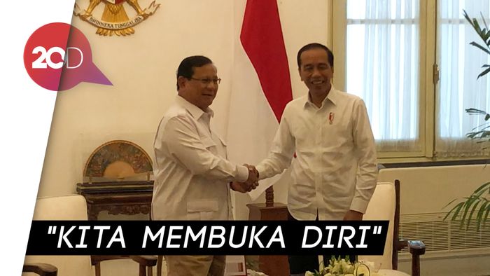 Prabowo Temui Jokowi di Istana, PDIP-PKB Welcome Jika Ada Koalisi Baru