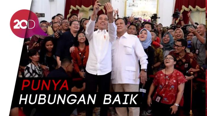 Jokowi-Prabowo Kompak Jalin Kemesraan
