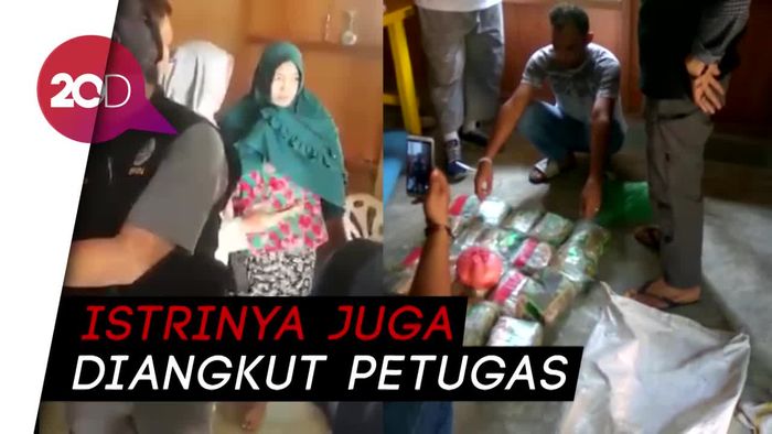 Detik-detik Sipir Lapas Nyambi Bandar Narkoba Dibekuk
