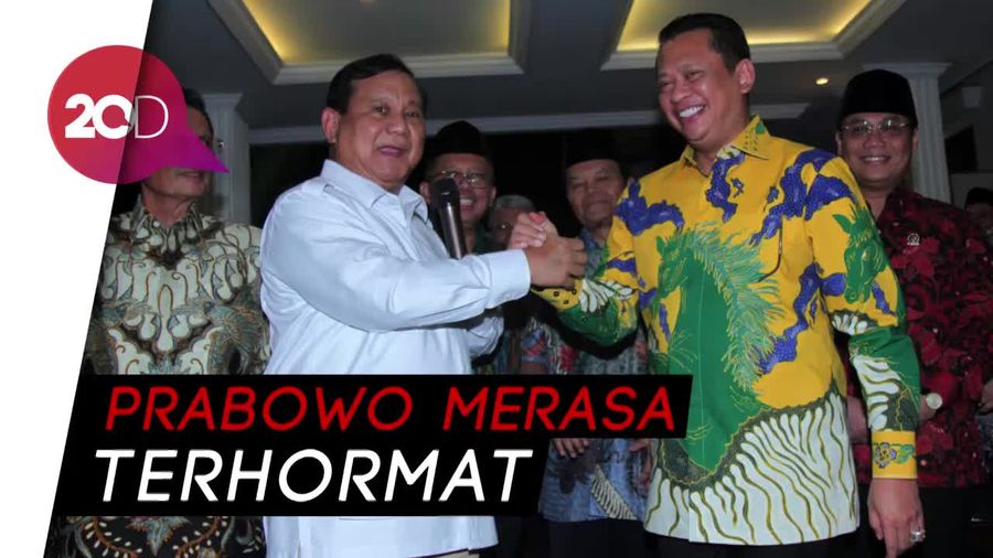 Pimpinan MPR Temui Prabowo, Undang ke Pelantikan Jokowi