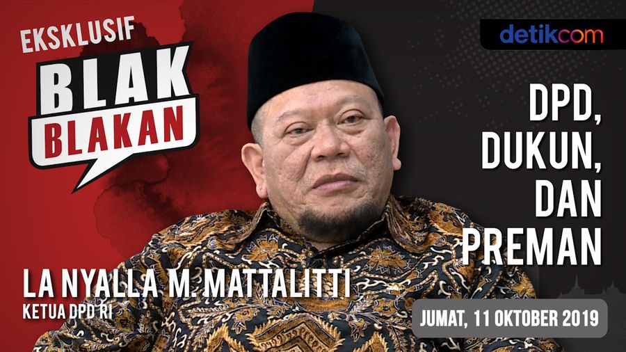 Tonton Blak-blakan La Nyalla: DPD, Dukun, dan Preman