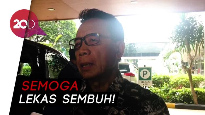 Doa Mantan Menko Polhukam Djoko Suyanto Usai Jenguk Wiranto