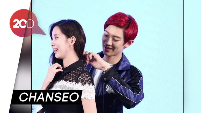 Momen Mesra Chanyeol EXO-Seohyun Tertangkap Kamera