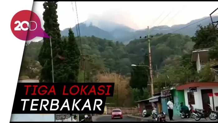 Kebakaran di Kawasan Arjuno-Welirang Terus Membesar