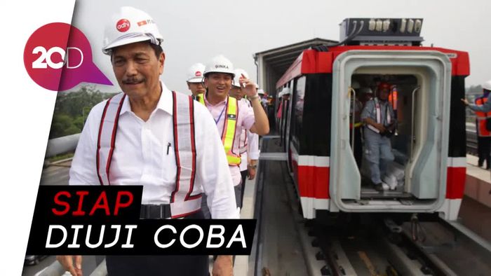 Kereta LRT Cawang-Cibubur Sudah Dipasang, Perkiraan Tarifnya Rp 12 Ribu