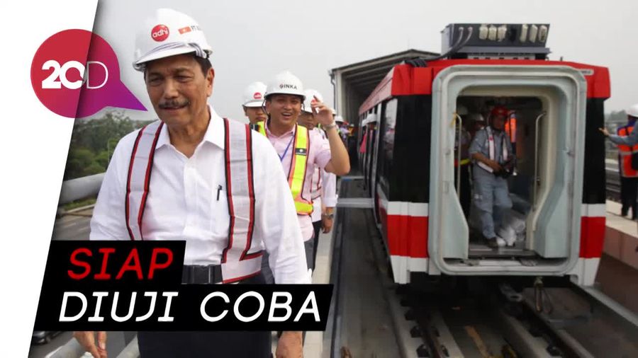 Kereta LRT Cawang-Cibubur Sudah Dipasang, Perkiraan Tarifnya Rp 12 Ribu