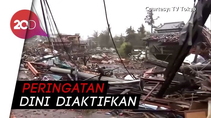 5 Tewas dan 10 Hilang Usai Topan Hagibis Mengamuk