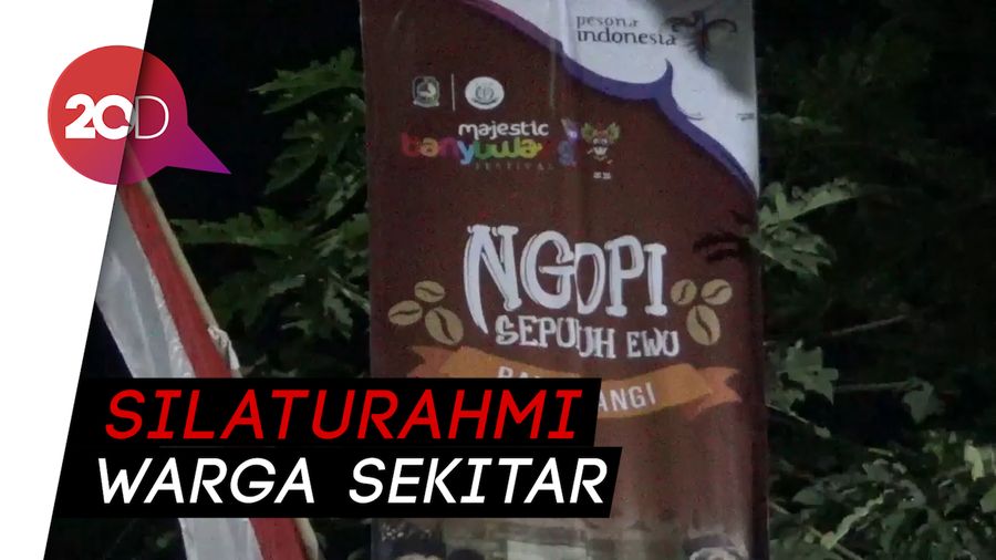 Tradisi Minum Kopi ala Suku Osing di Festival Ngopi Sepuluh Ewu