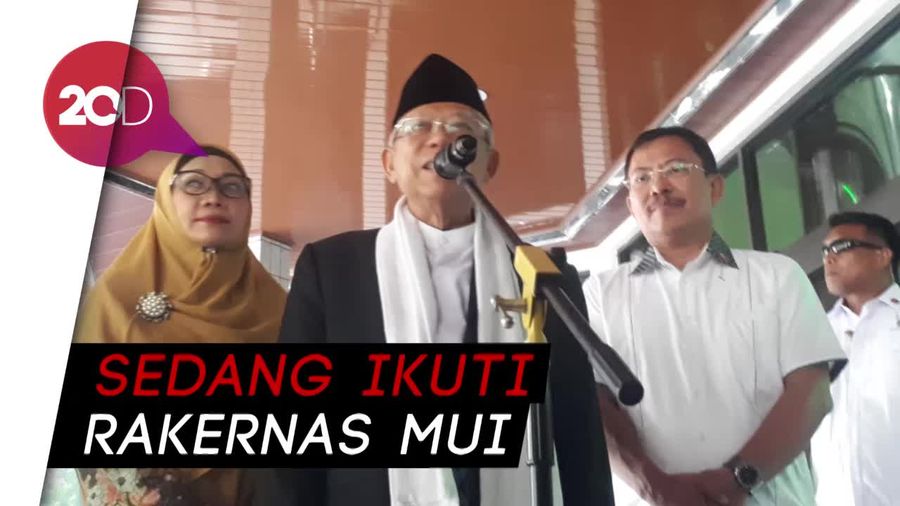 Maruf Amin Ungkap Alasan Baru Sempat Jenguk Wiranto