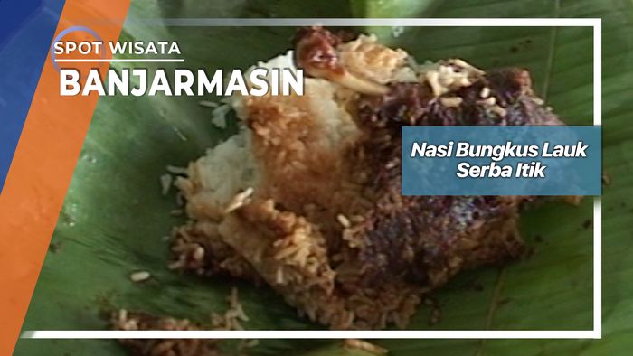 Nasi Bungkus Itik Kecamatan Gambut Banjar Kalimantan Selatan