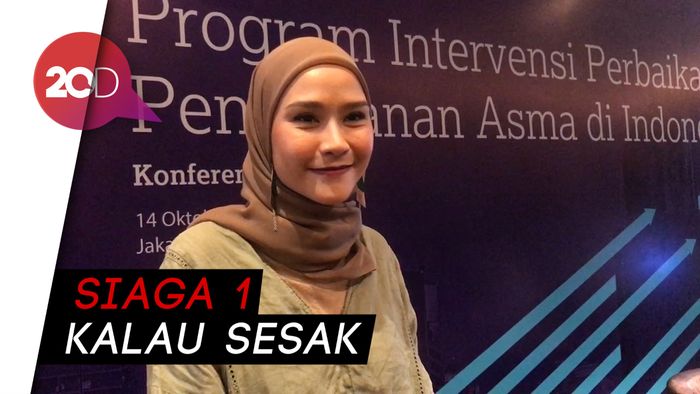 Tiga Anak Idap Asma, Zaskia Adya Mecca Harus Sigap
