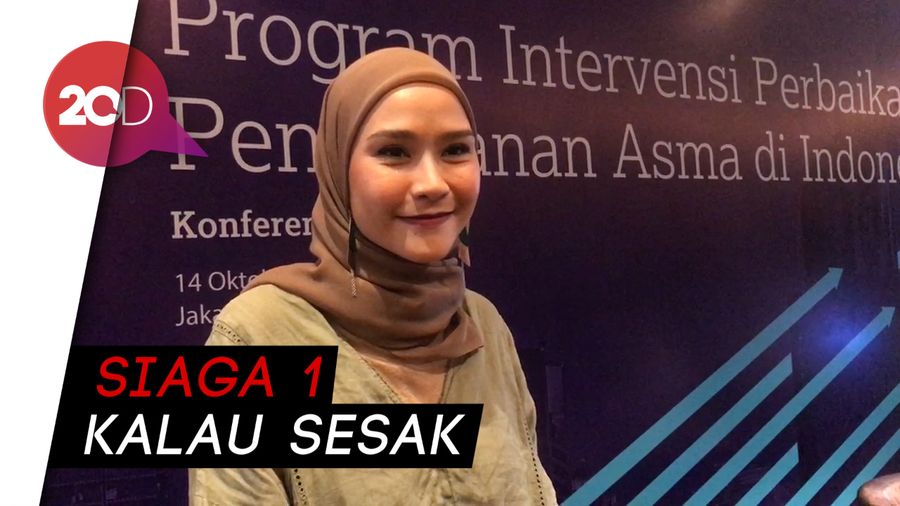 Tiga Anak Idap Asma, Zaskia Adya Mecca Harus Sigap