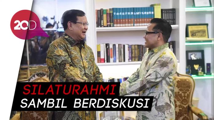 Temui Cak Imin, Prabowo Umbar Kedekatan di Antara Keduanya