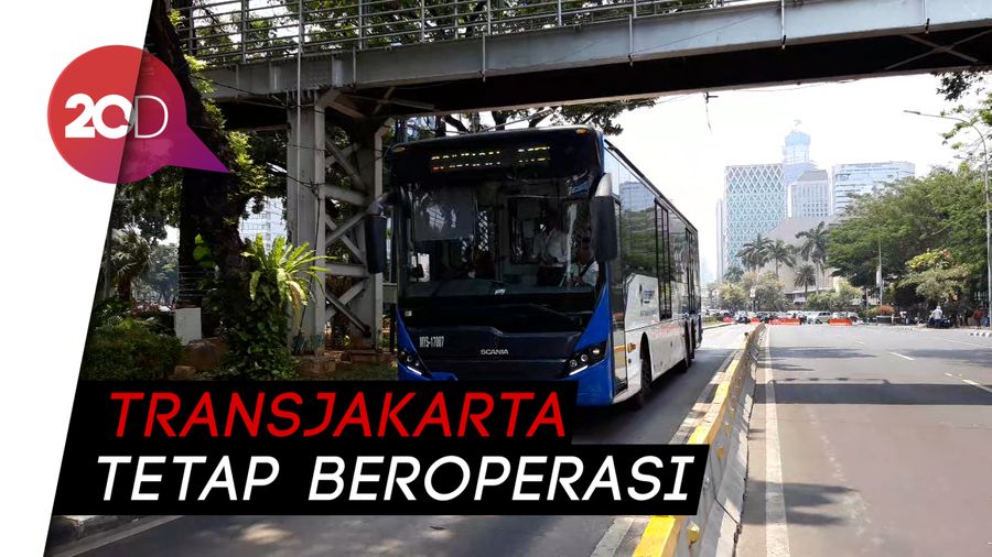 Ada Rencana Demo, Jalan Merdeka Barat Ditutup