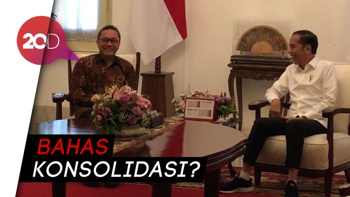 Usai Prabowo, Giliran Zulkifli Hasan Temui Jokowi di Istana
