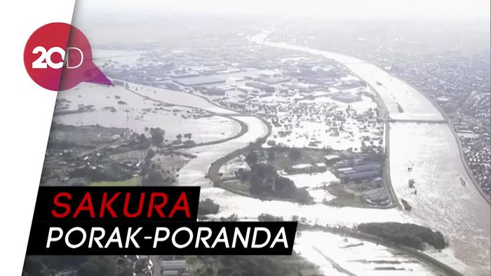  26 Orang Tewas Diserang Topan Hagibis di Jepang