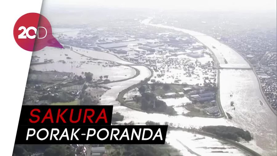  26 Orang Tewas Diserang Topan Hagibis di Jepang