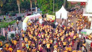 Hidup Sehat Berjamaah di Gowes Transmart Jamboree Bogor