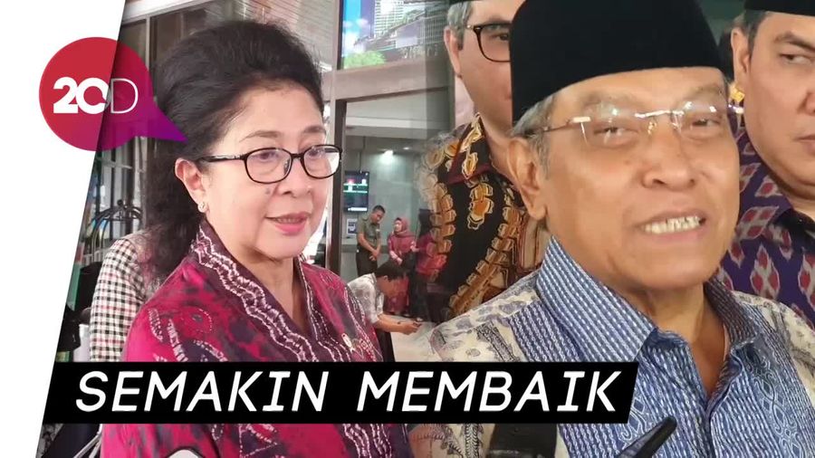 Menkes Nila Moeloek Hingga Said Aqil Jenguk Wiranto di RSPAD
