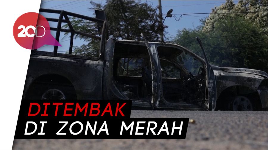 14 Polisi Meksiko Tewas Diberondong Kelompok Bersenjata