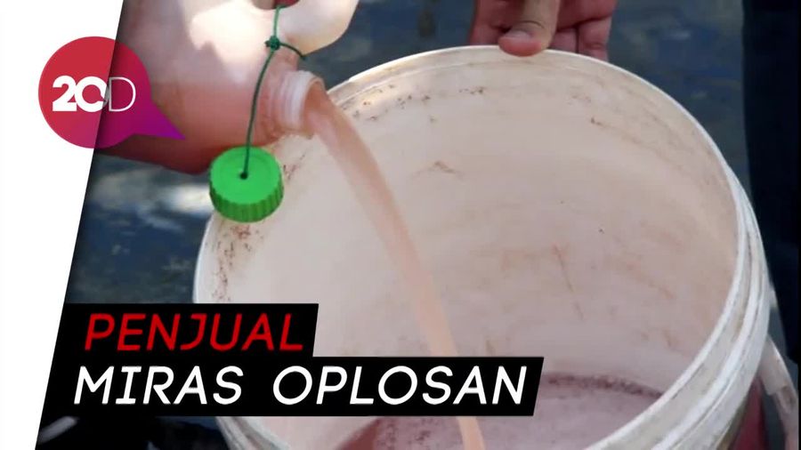 Jual Miras Oplosan, Kakek-Nenek di Makassar Diamankan Polisi