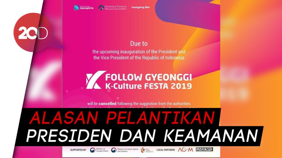 Acara Follow Gyeonggi K-Culture FESTA 2019 Resmi Dibatalkan