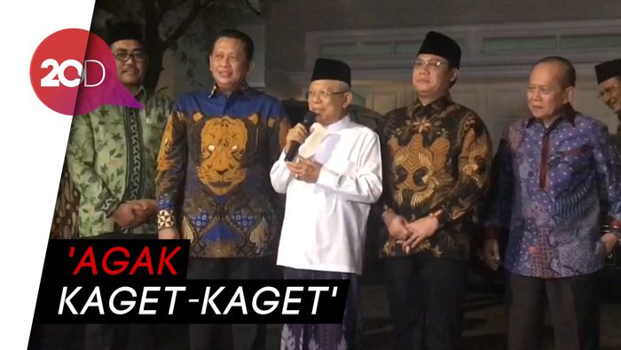 Doa dan Perasaan Maruf Amin Jelang Pelantikan