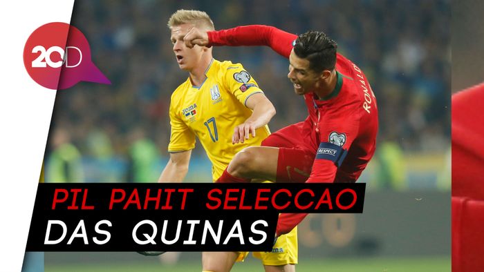  Tekuk Portugal 2-1, Ukraina Lolos Piala Eropa 2020