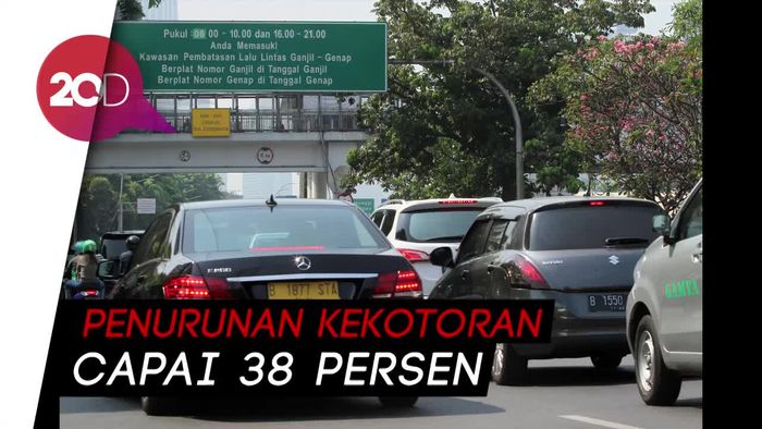 Wow! Perluasan Ganjil-Genap Efektif Perbaiki Kualitas Udara Jakarta