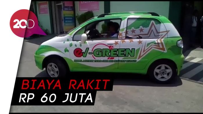 Ini Ev-Green, Mobil Listrik Karya Siswa SMK Kudus