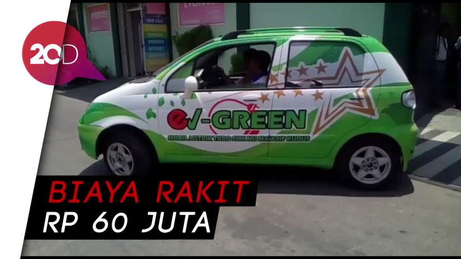 Ini Ev-Green, Mobil Listrik Karya Siswa SMK Kudus